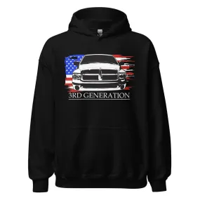 3rd Generation American Flag Hoodie Sweatshirt