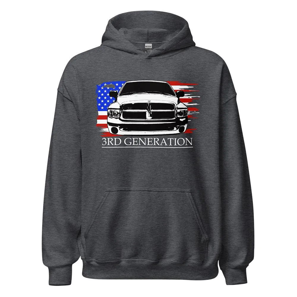 3rd Generation American Flag Hoodie Sweatshirt