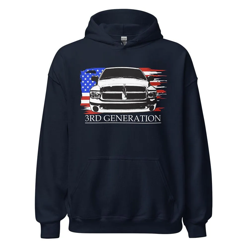 3rd Generation American Flag Hoodie Sweatshirt