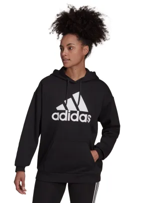 Adidas Womens Essentials Logo Boyfriend Fleece Hoody <br> HD1756