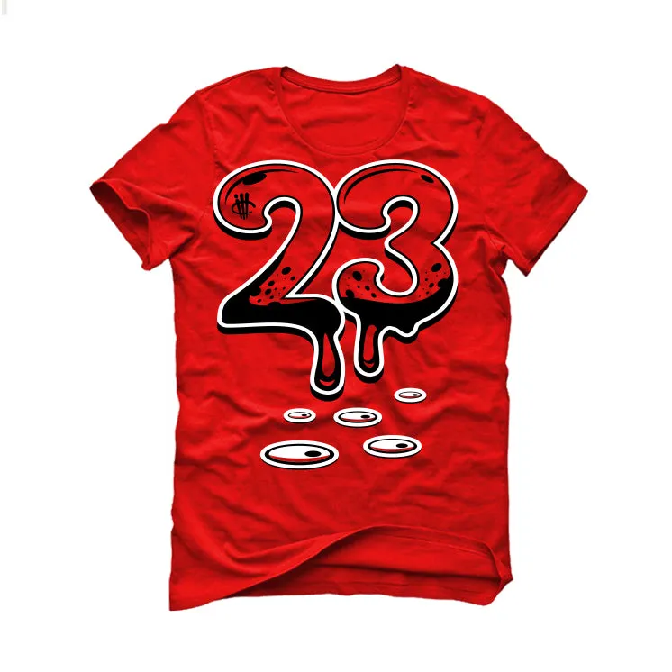 Air Jordan 4 "Red Cement" Red T-Shirt (23)