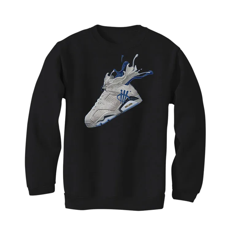 Air Jordan 6 "Georgetown" Black T-Shirt (SPLASH)