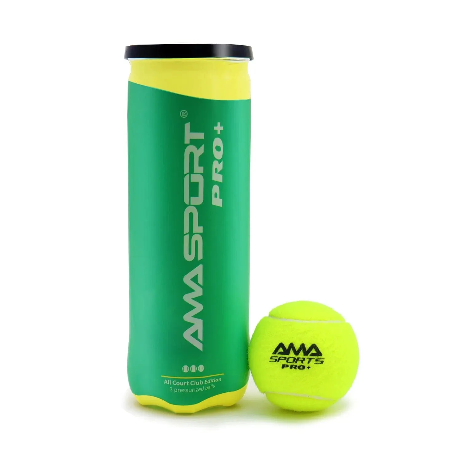 AMASPORT Padel Pro/Pro /Pro S Padel Paddle Tennis Balls 3 Pcs for Training Balls