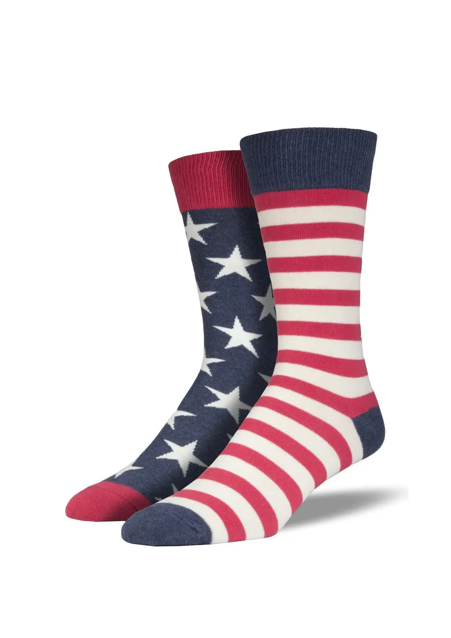 American Flag Socks