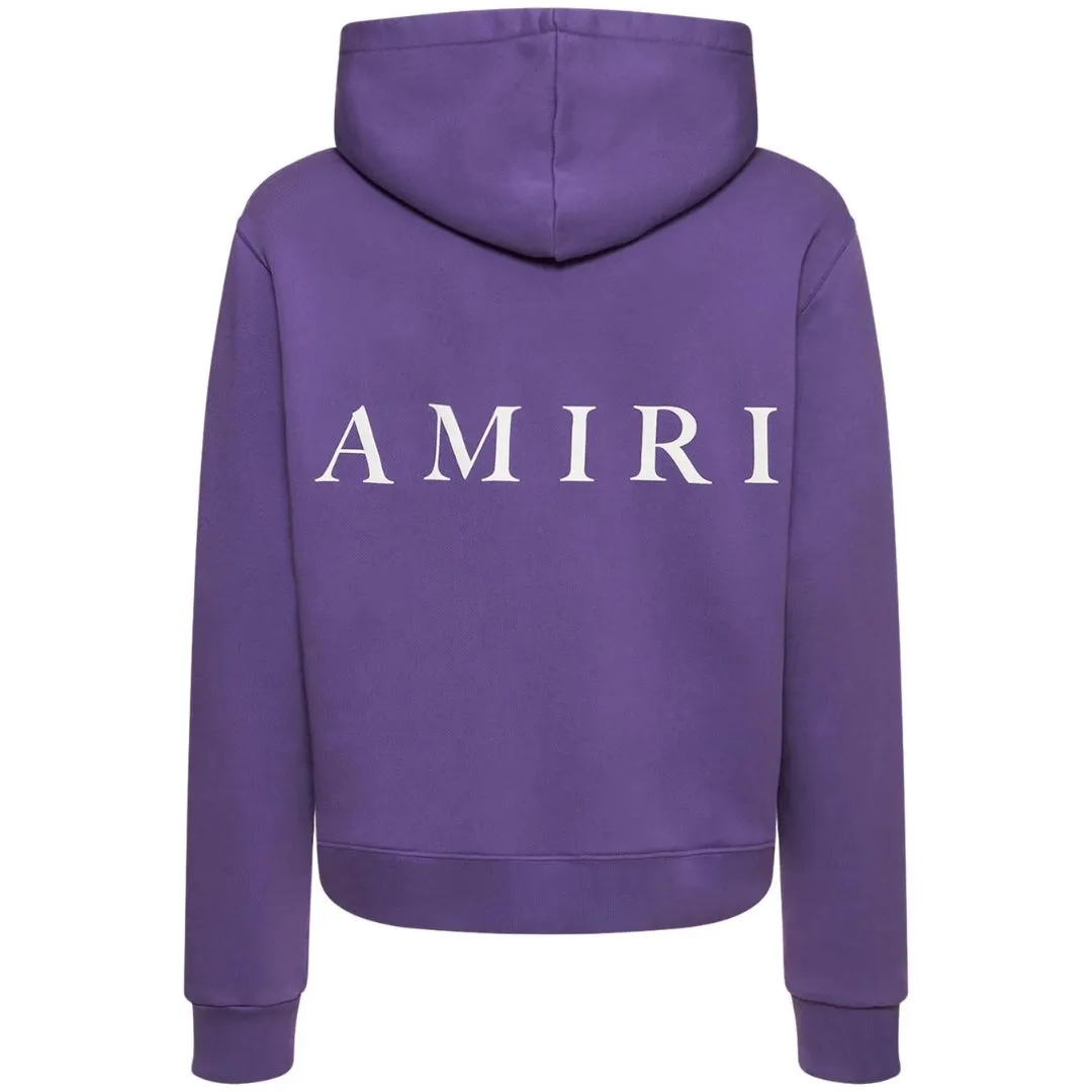 Amiri Ma Logo Purple Hoodie