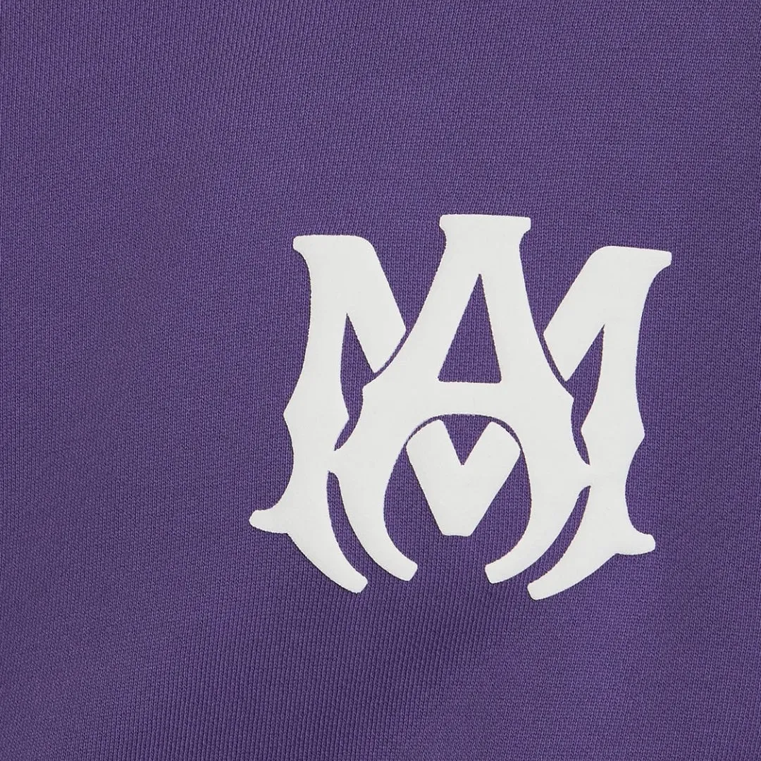 Amiri Ma Logo Purple Hoodie