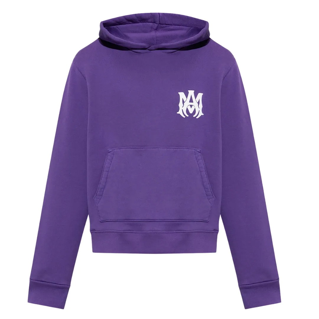 Amiri Ma Logo Purple Hoodie