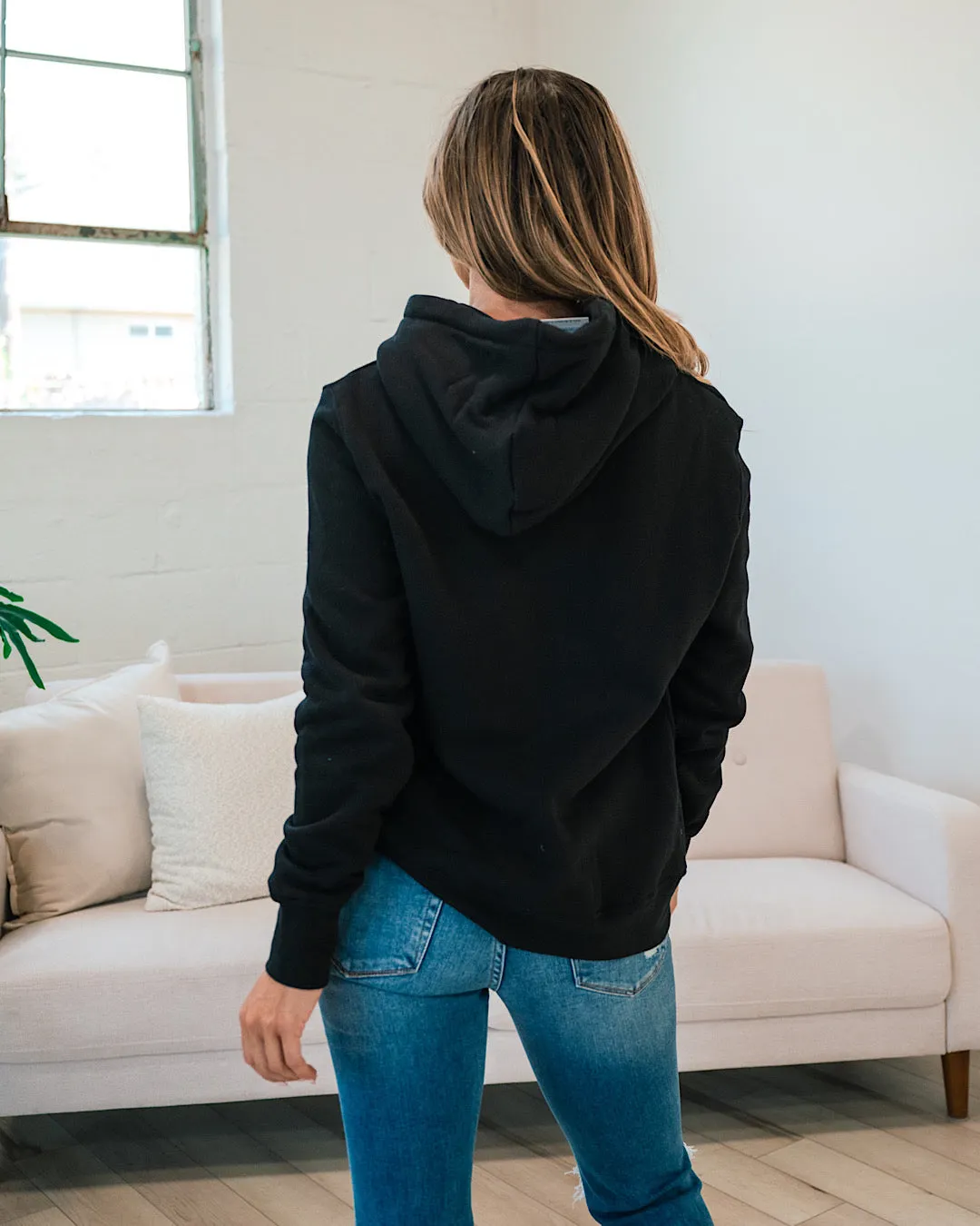 Ampersand Ave Staple Hoodie - Black FINAL SALE