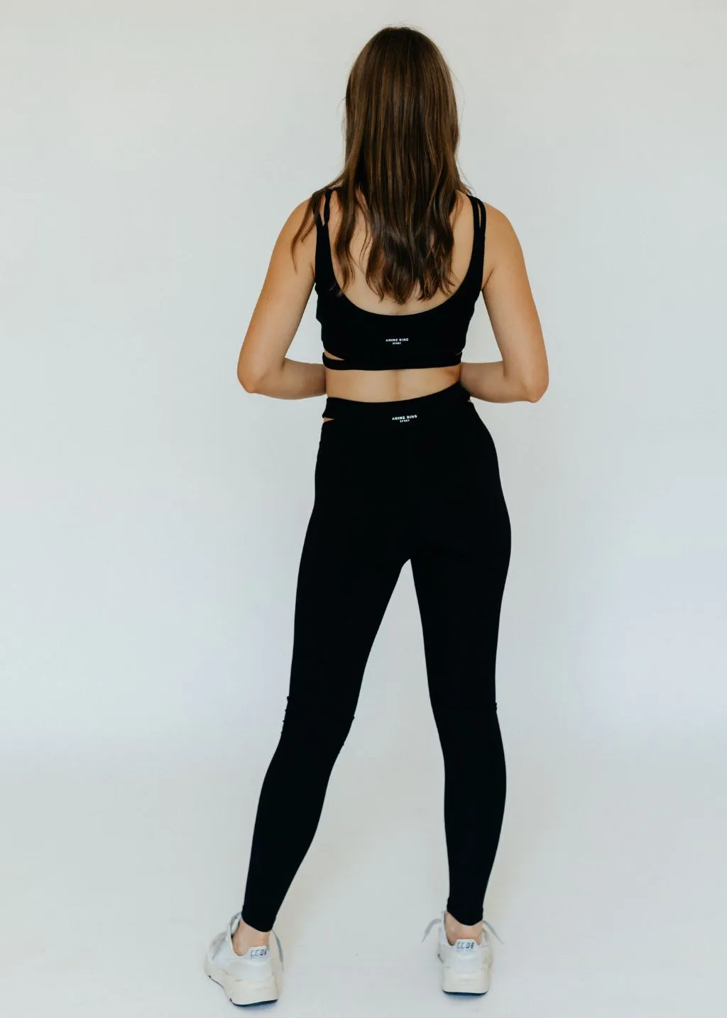 Sure! Here’s an optimized title for the product:

**Anine Bing Womens Aimee High-Waisted Leggings - Soft Stretchy Fabric for All-Day Comfort**