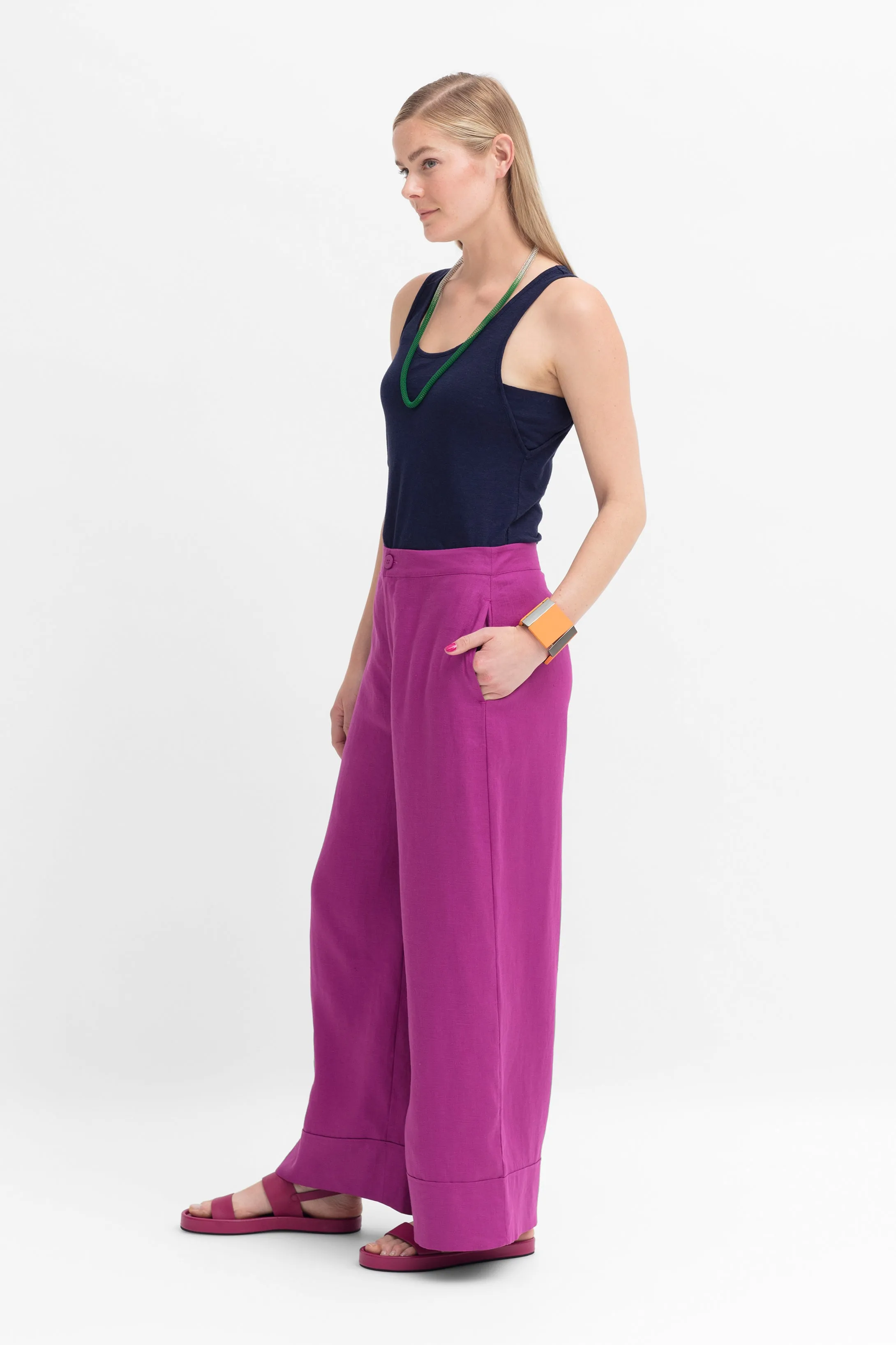 Anneli Light Linen Pant