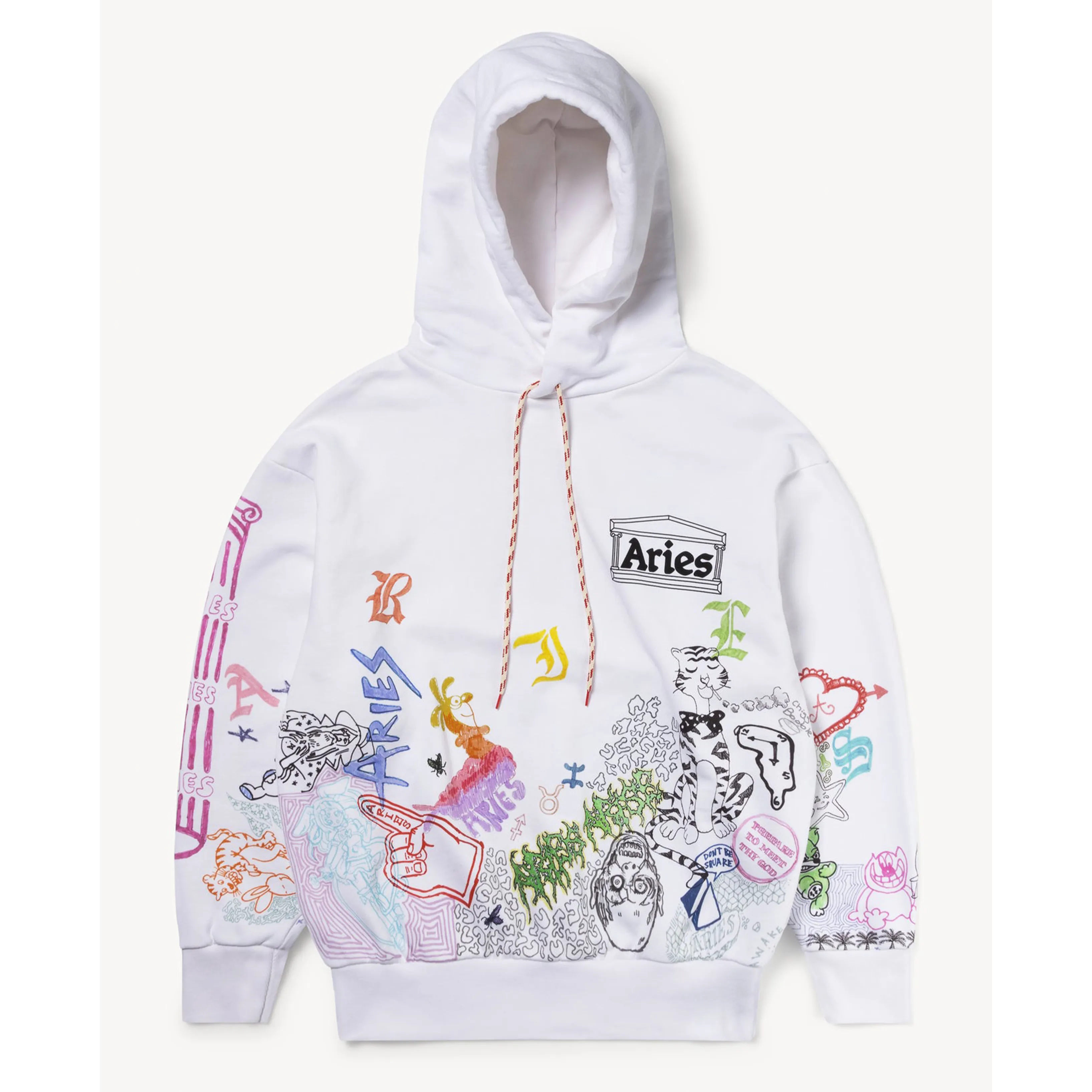 Aries Arise Doodle Hoodie