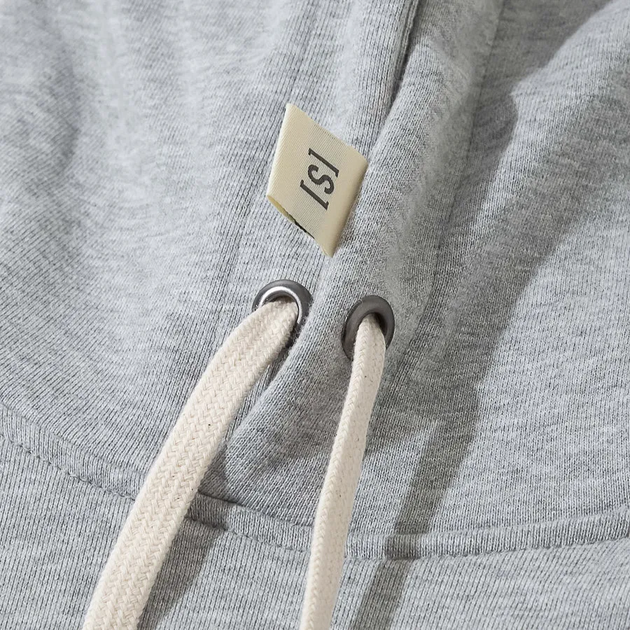 ASUSL CHECKS LOGO HOODIES-GREY