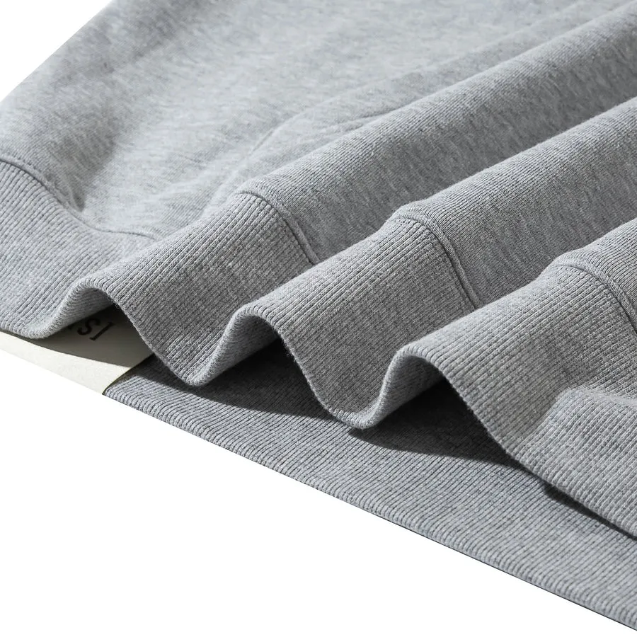 ASUSL CHECKS LOGO HOODIES-GREY