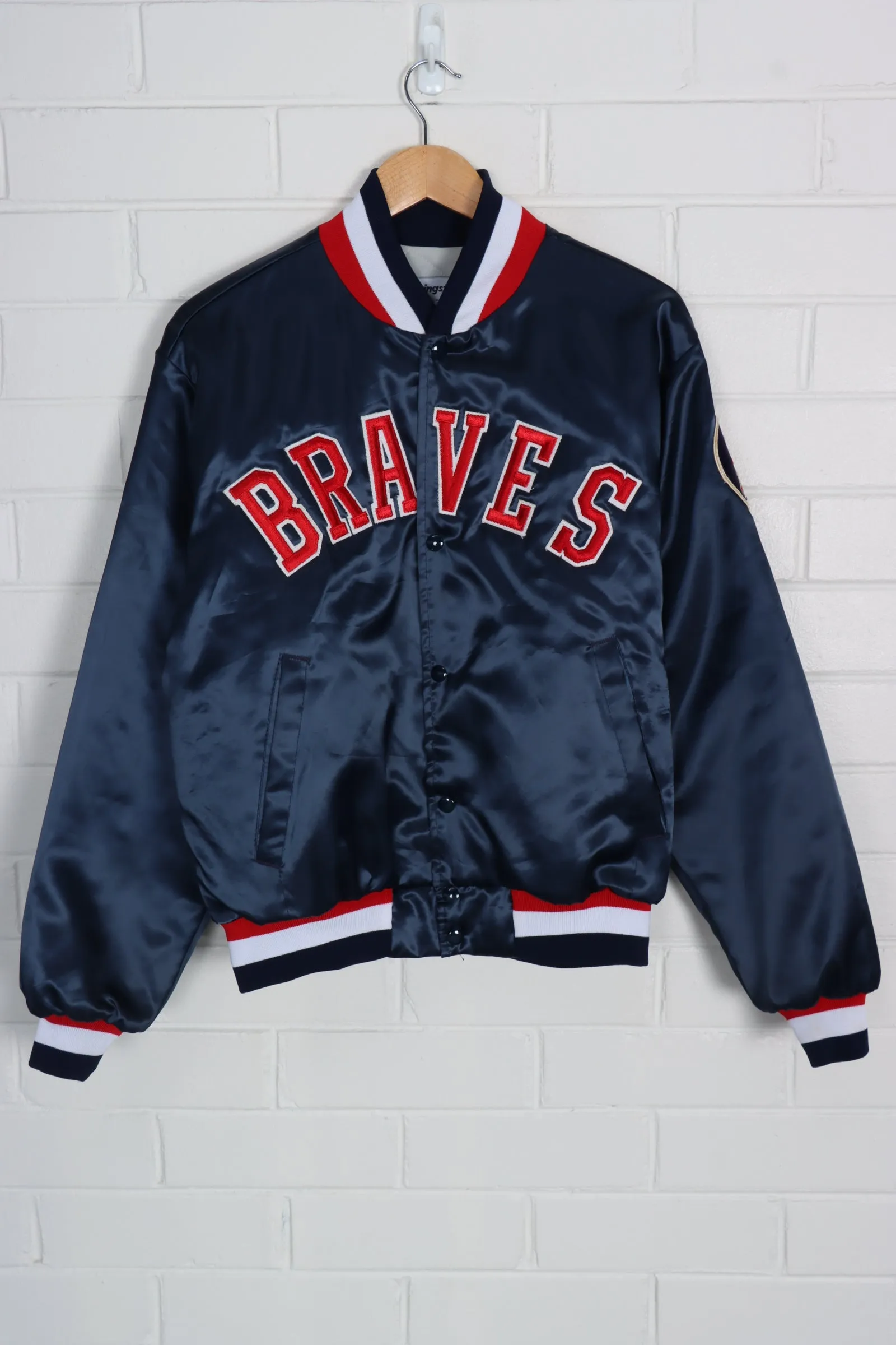 Atlanta Braves MLB Baseball  Embroidered USA Made Jacket (XL)