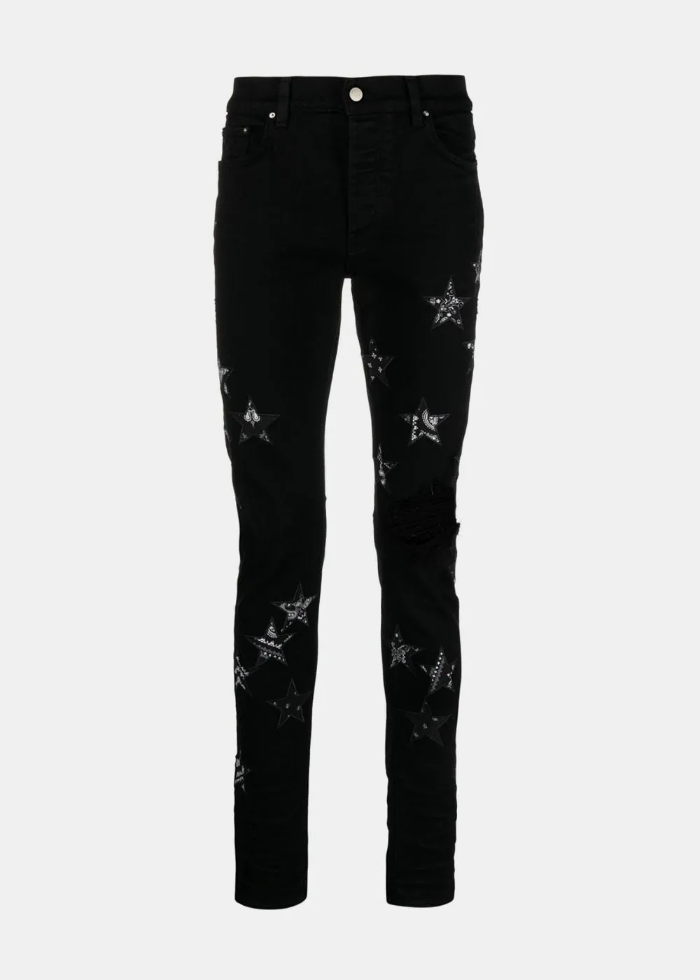 Black Bandana Star Jeans