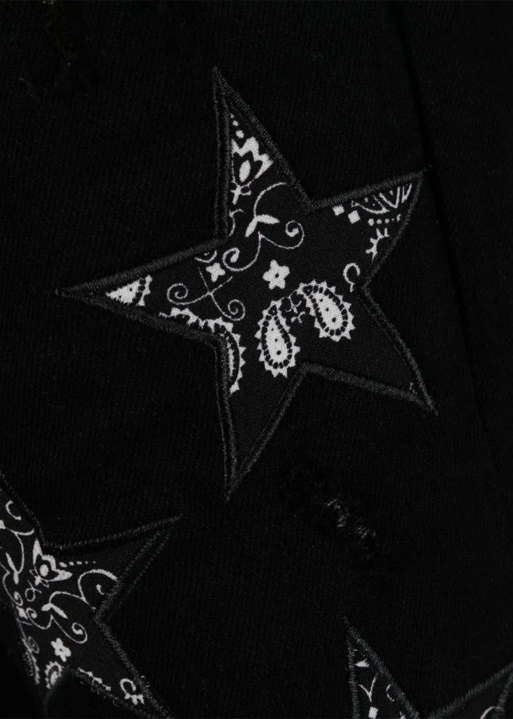 Black Bandana Star Jeans