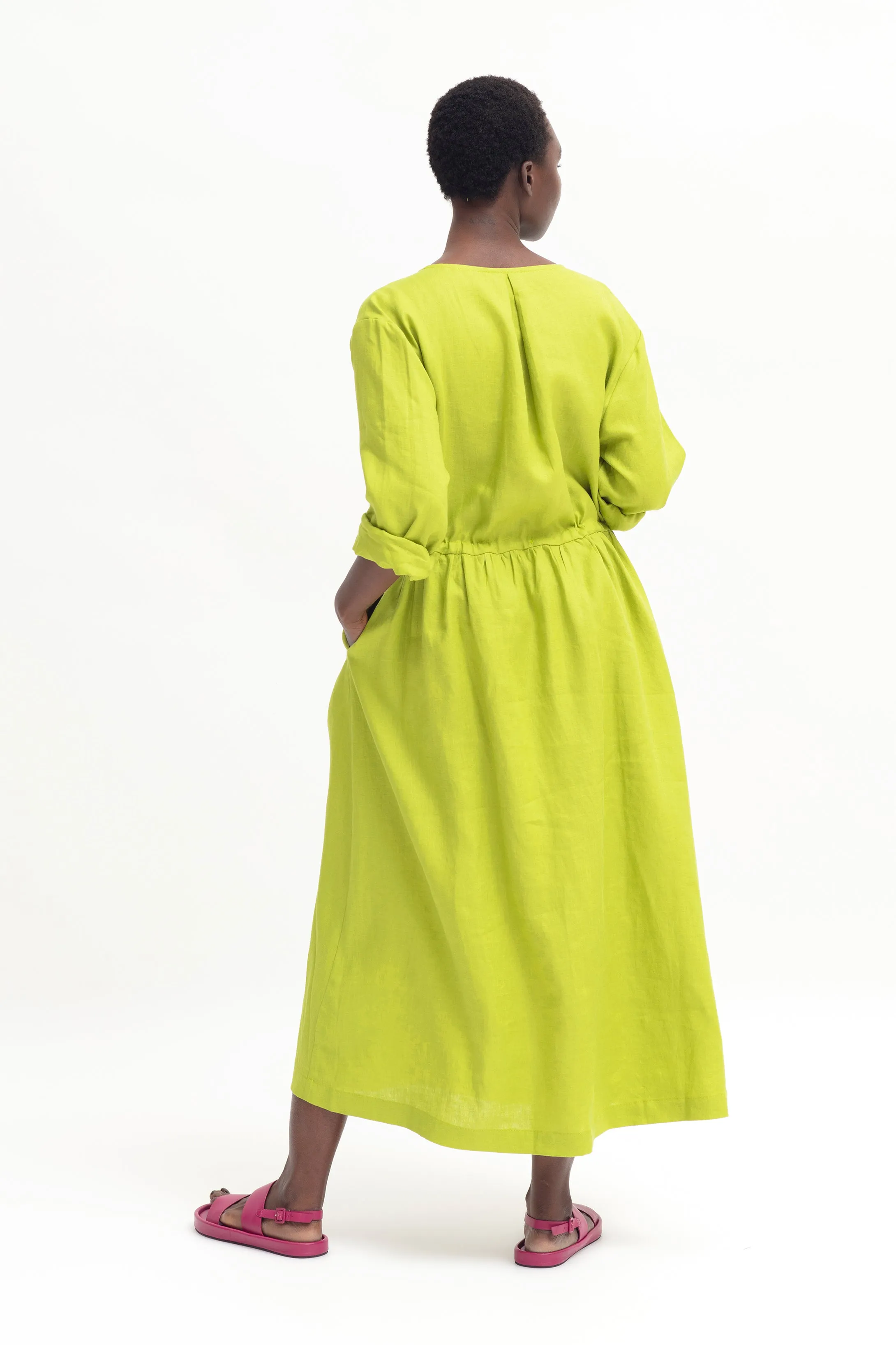 Blossa Linen Dress