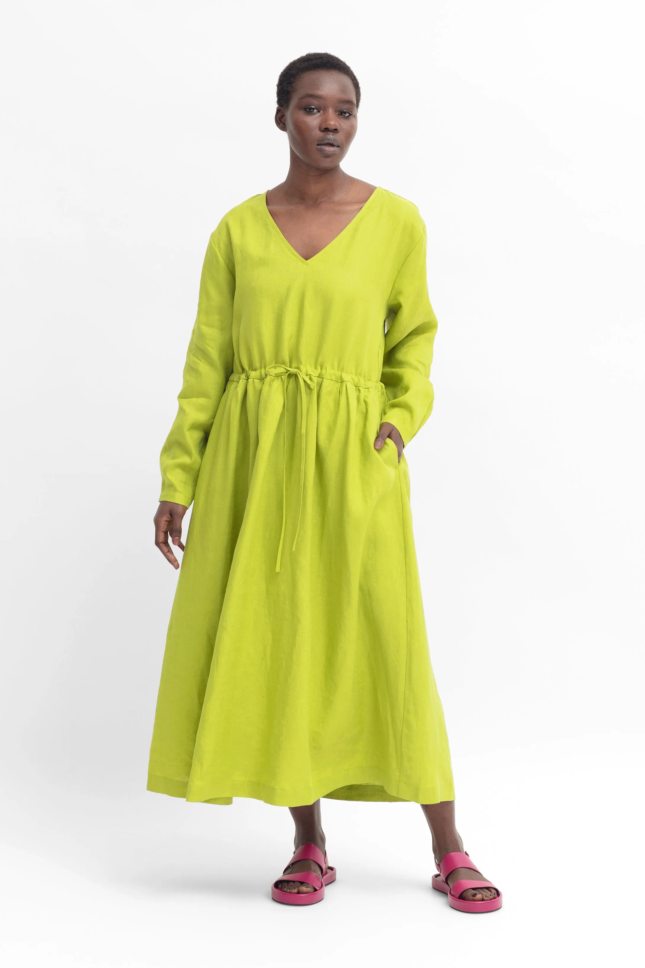 Blossa Linen Dress