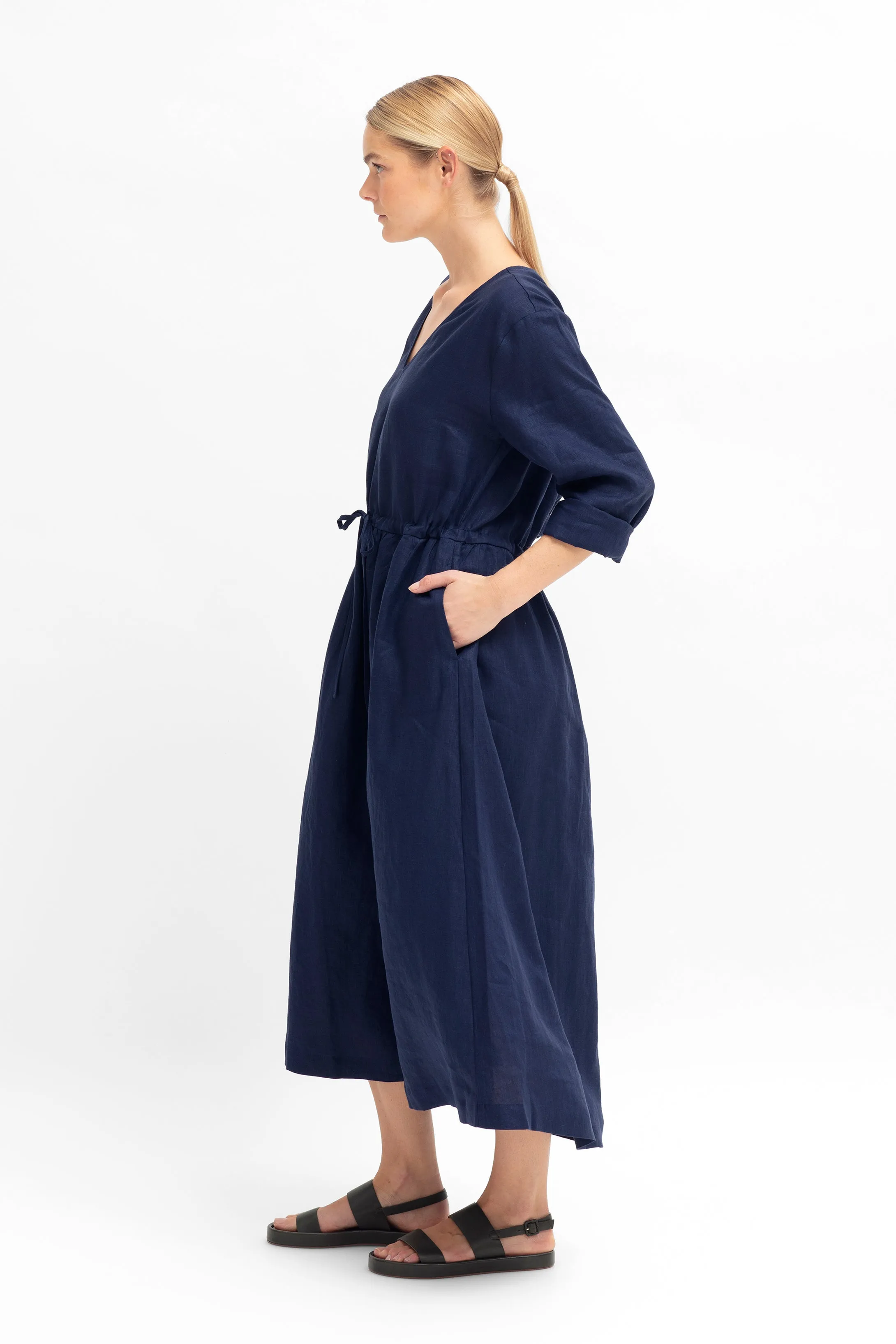 Blossa Linen Dress