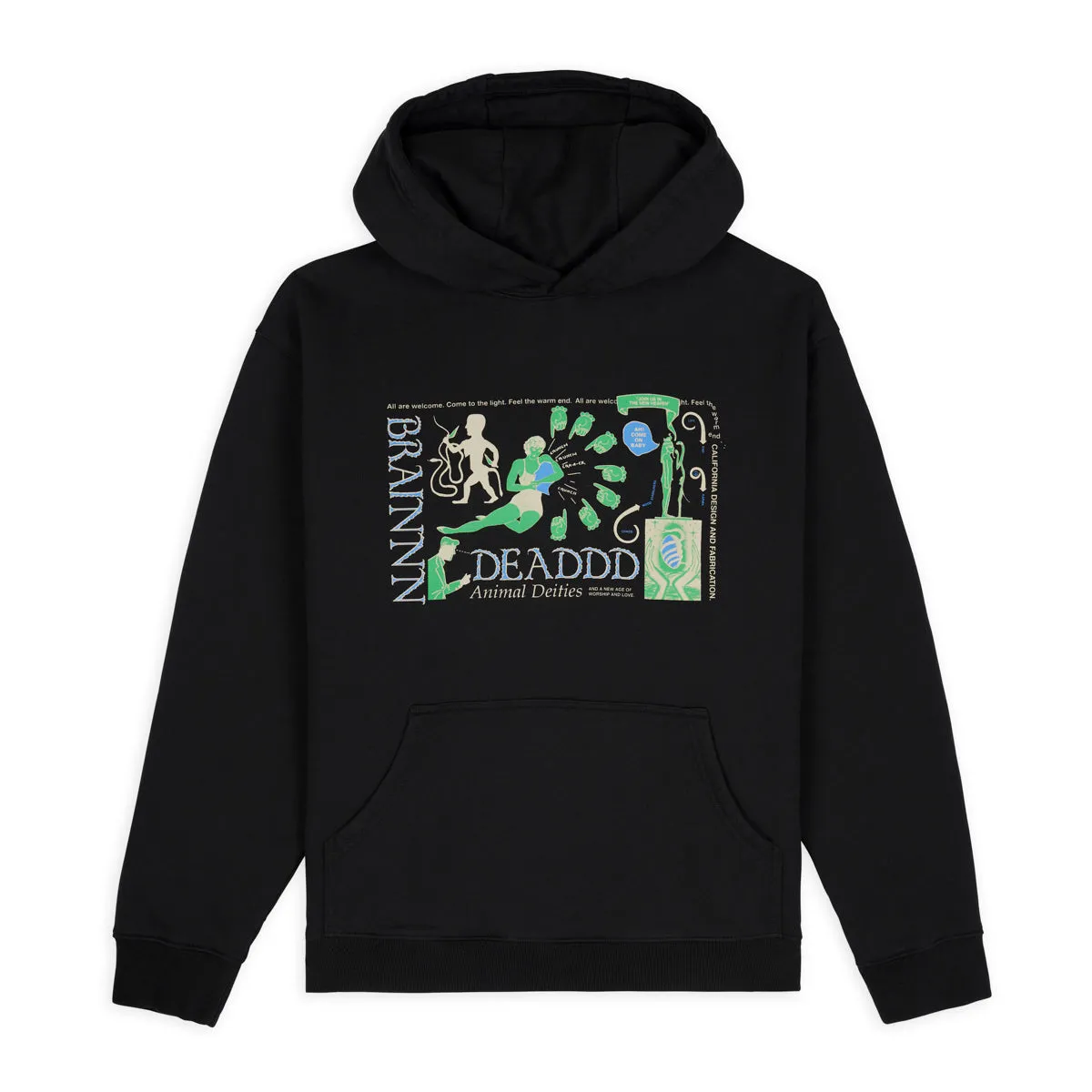 Brain Dead Animal Dieties Hoodies