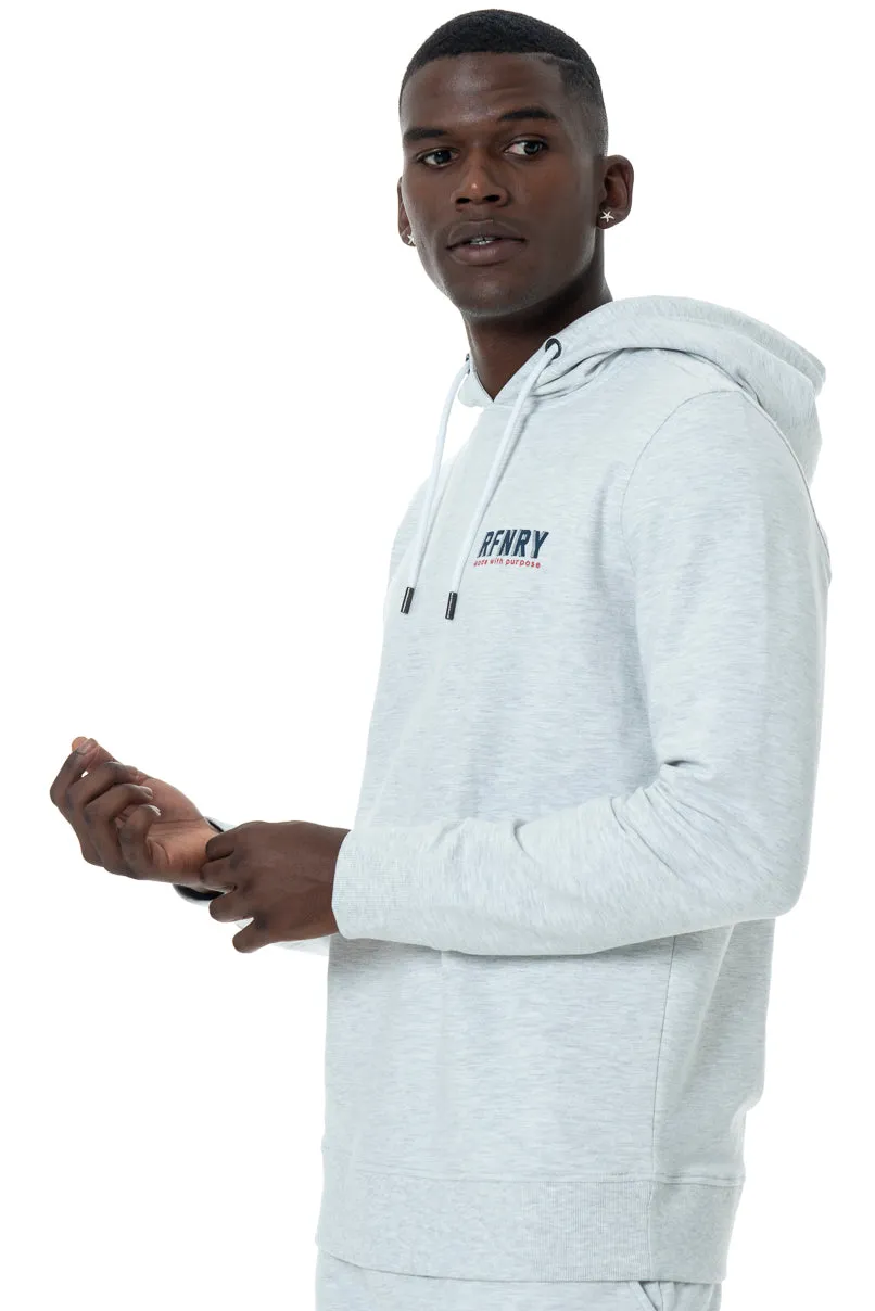 Branded Hoodie _ 146206 _ Ice Mel