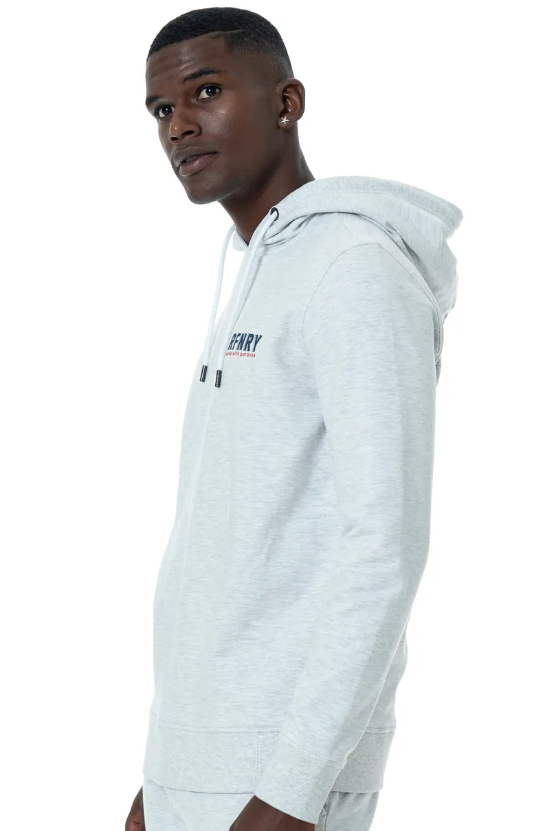 Branded Hoodie _ 146206 _ Ice Mel