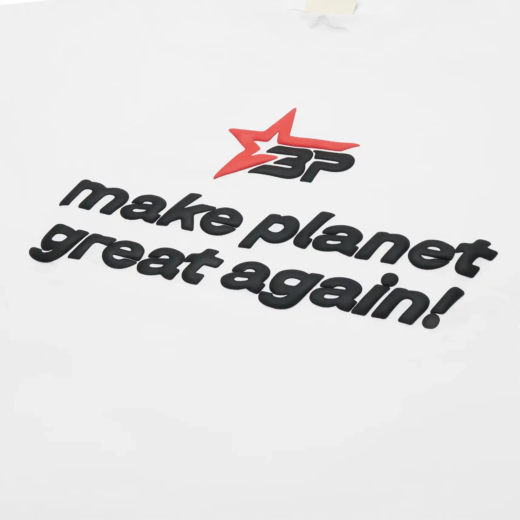 Broken Planet Make Planet Great Again White T Shirt