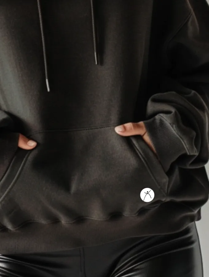 BURRBEAR HOODIE - BLACK