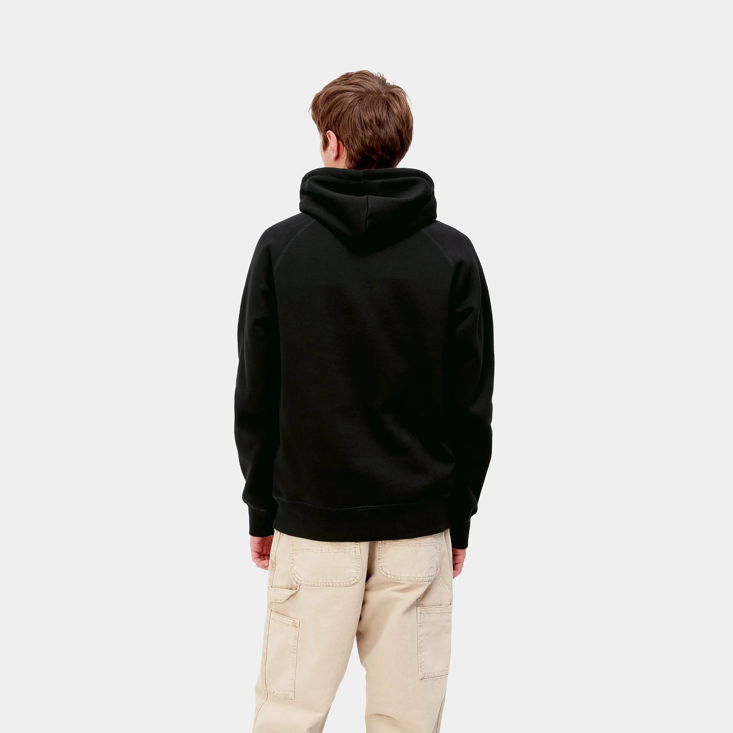 Carhartt Hooded Chase Sweat Black / Gold