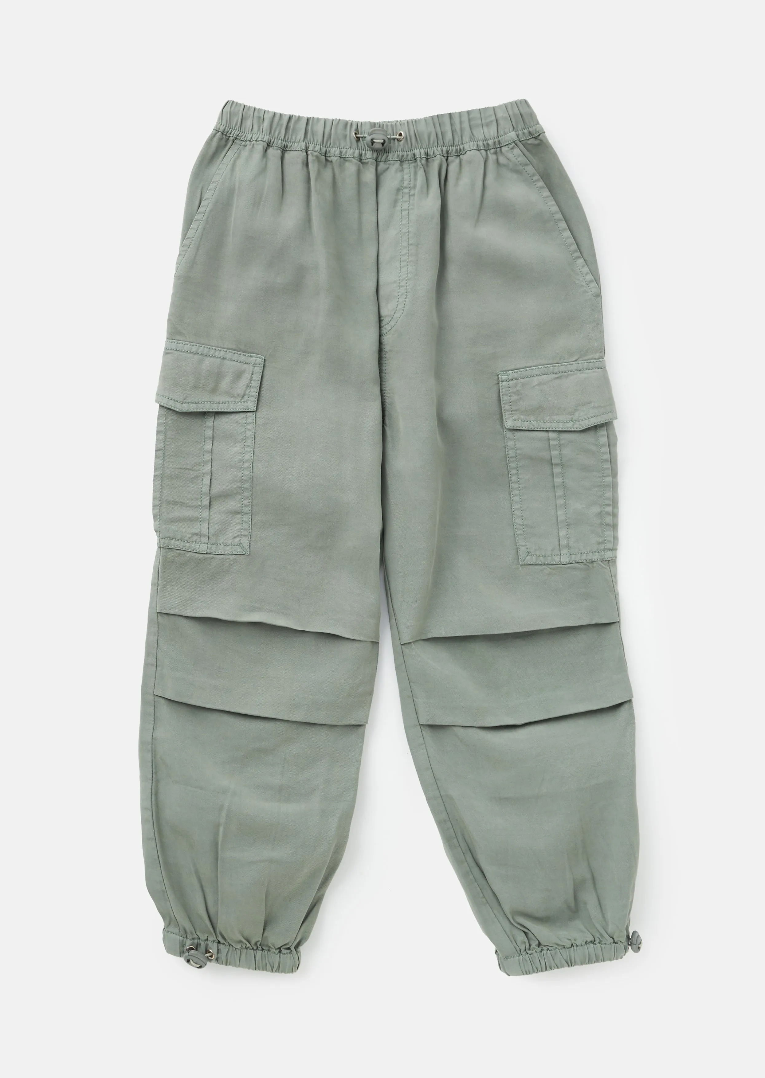 Carrie Green Parachute Cargo Trousers