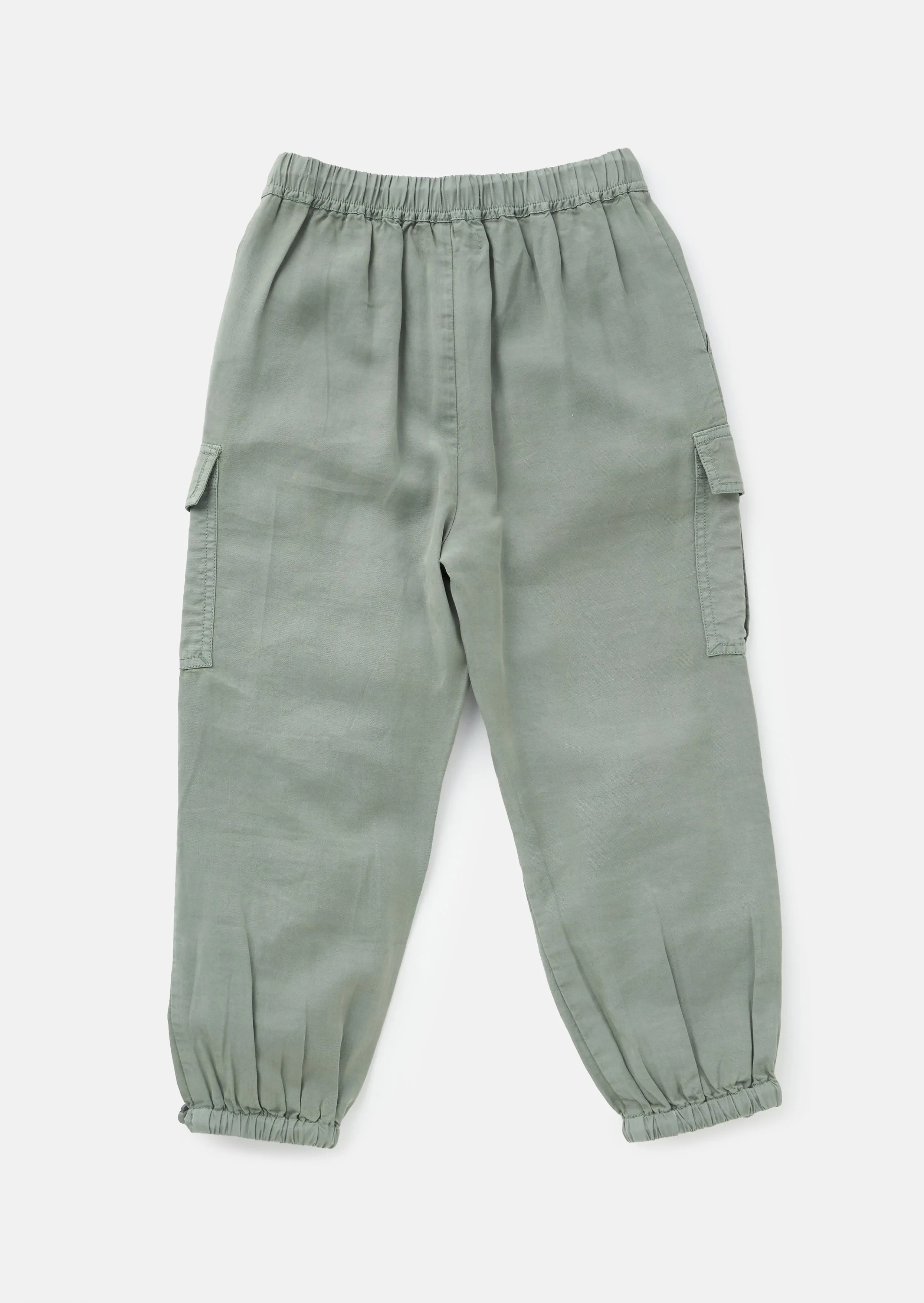 Carrie Green Parachute Cargo Trousers