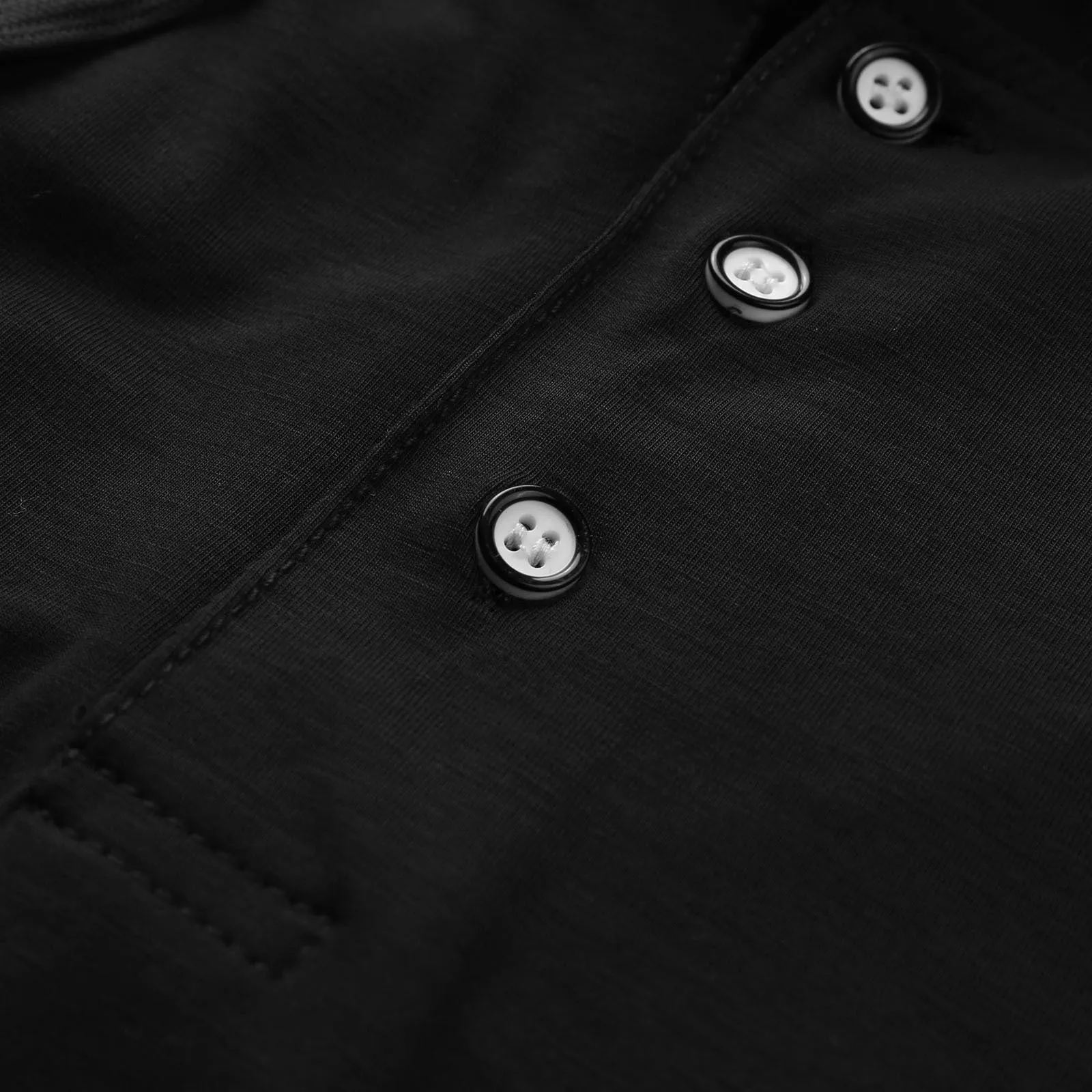 CASUAL QUARTER ZIP BUTTON DOWN HOODIE