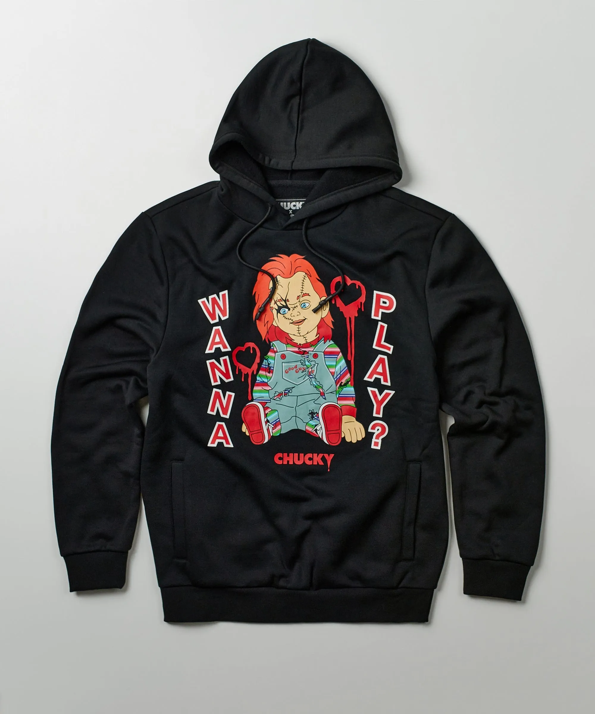 Chucky Blocks Graphic Print Hoodie