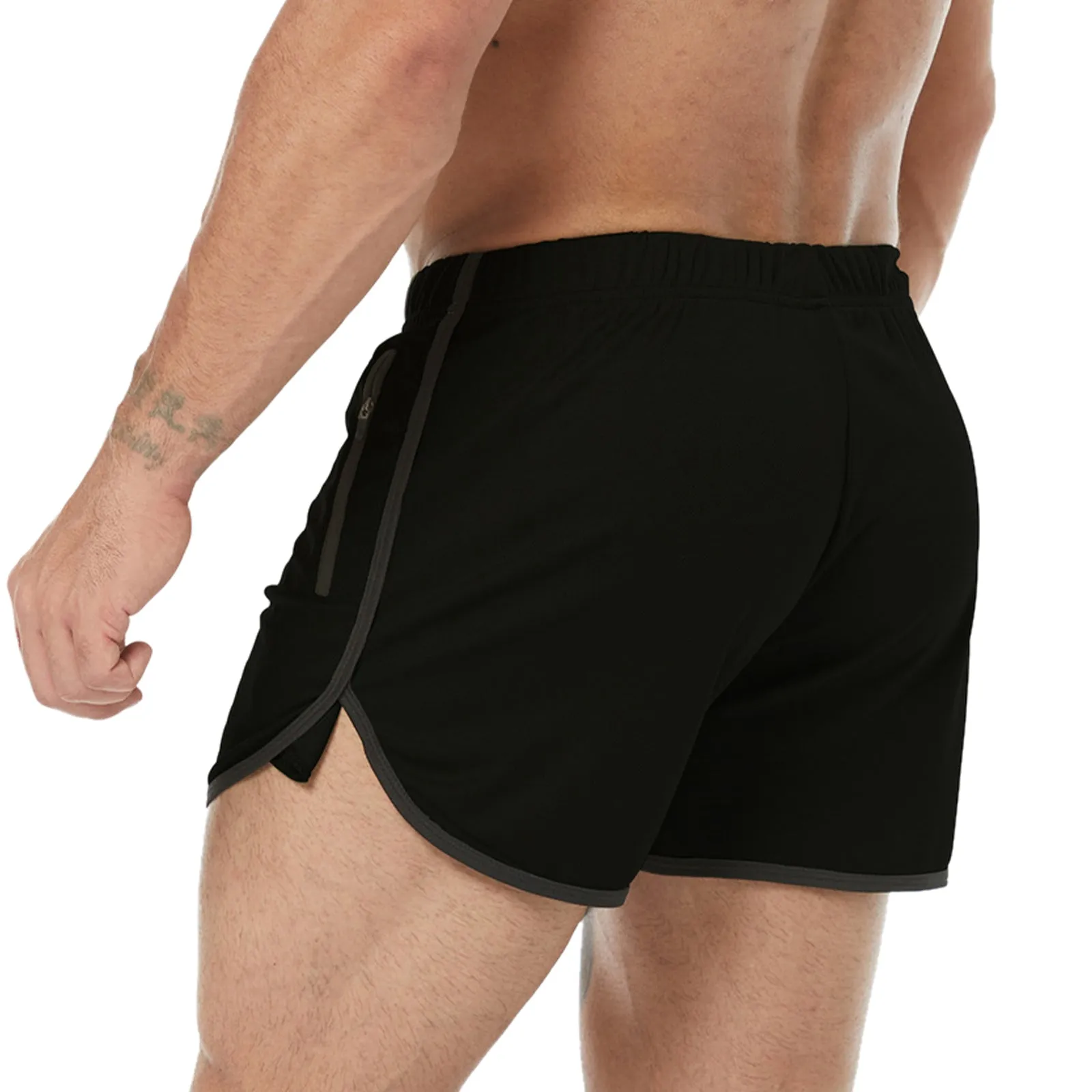 COLORFUL HOOCHIE DADDY 5'' INSEAM RUNNING SHORTS