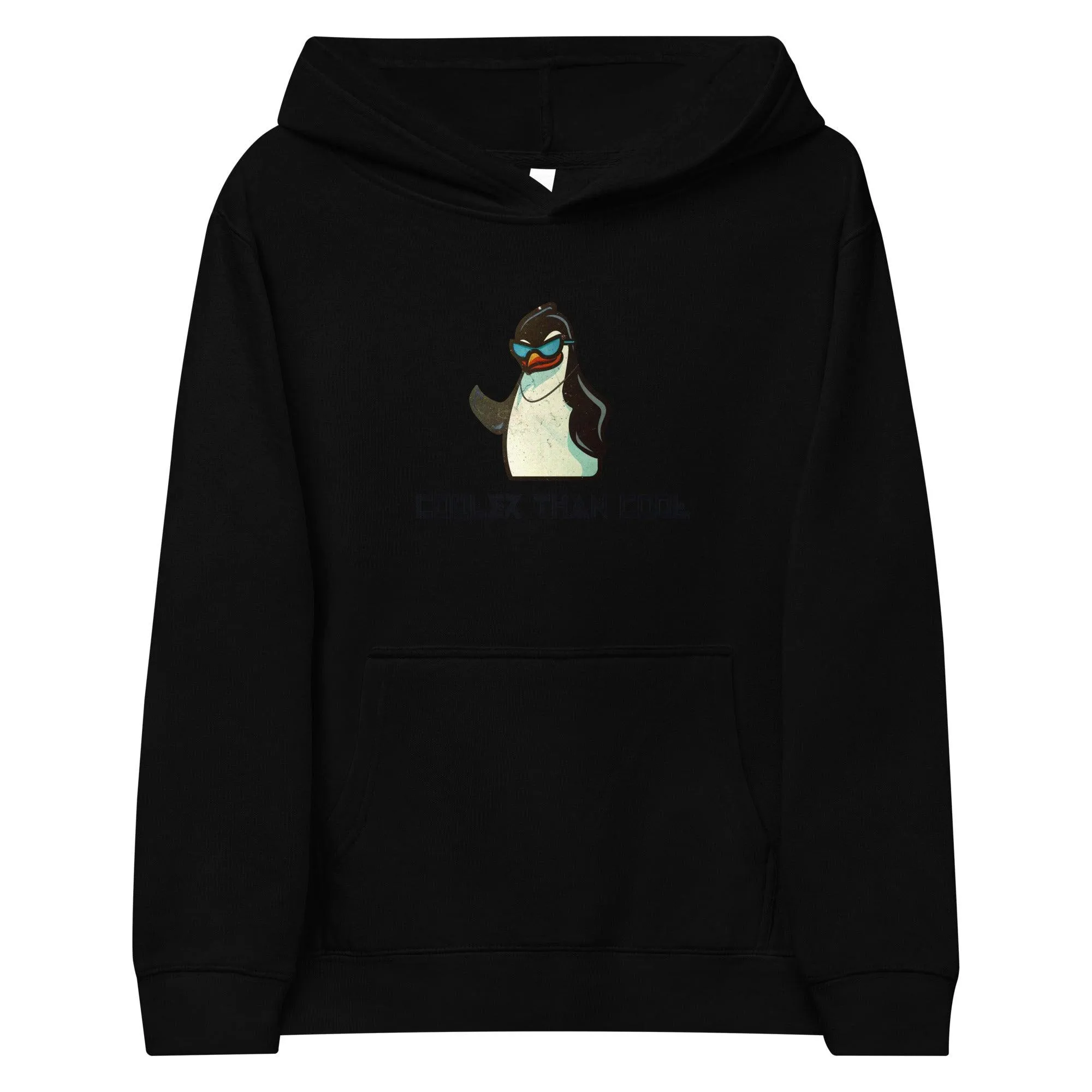 Cooler Than Cool Kids fleece hoodie