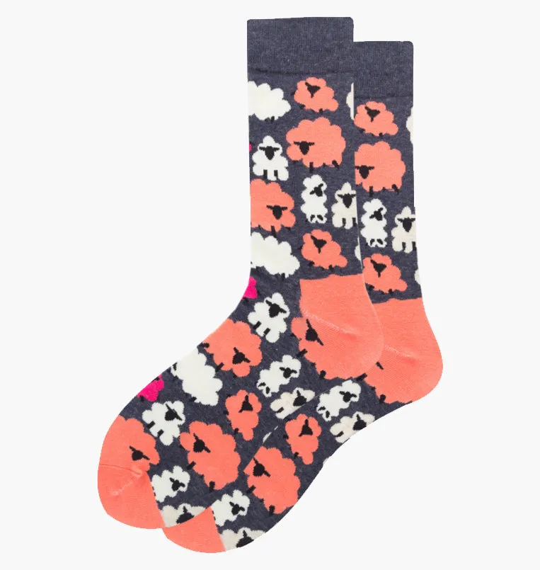 Crew Socks | Funky Socks - Sheep