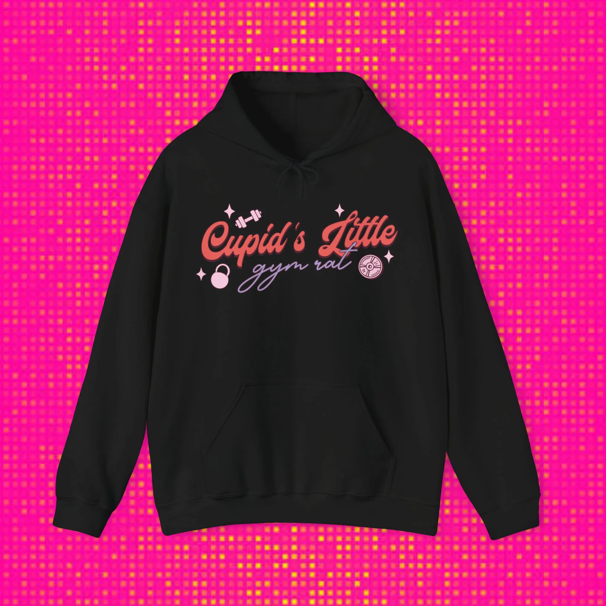 CUPID'S LITTLE GYM RAT - HOODIE