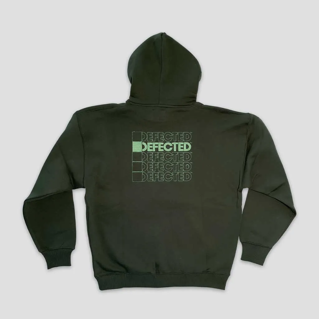 Defected Worldwide Embroidered Hoodie