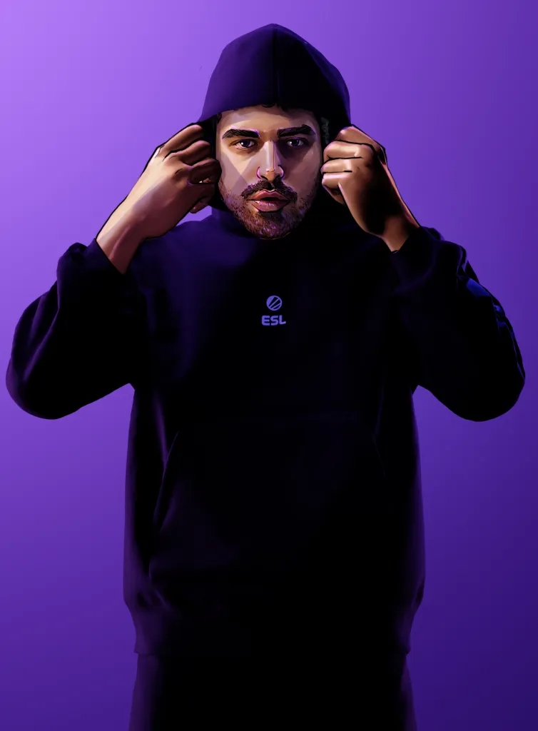 ESL x Champion Lurker Pullover Hoodie Black