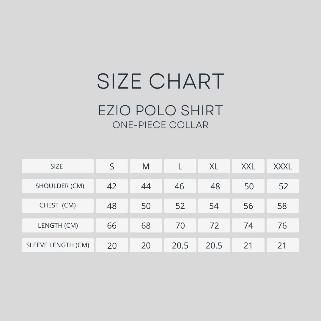 Ezio Polo Shirt - Turquoise One-Piece Collar