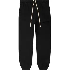 FEAR OF GOD Essentials sweatpants jet black (FW23)