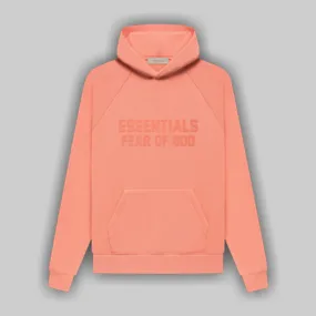 FOG ESSENTIALS HOODIE CORAL