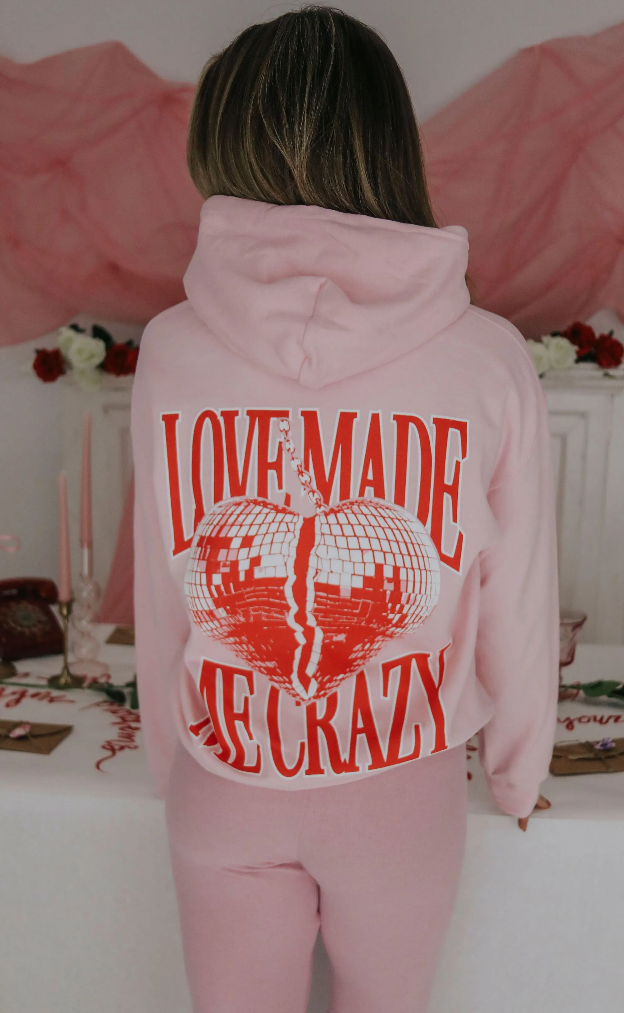 friday   saturday: love made me crazy hoodie