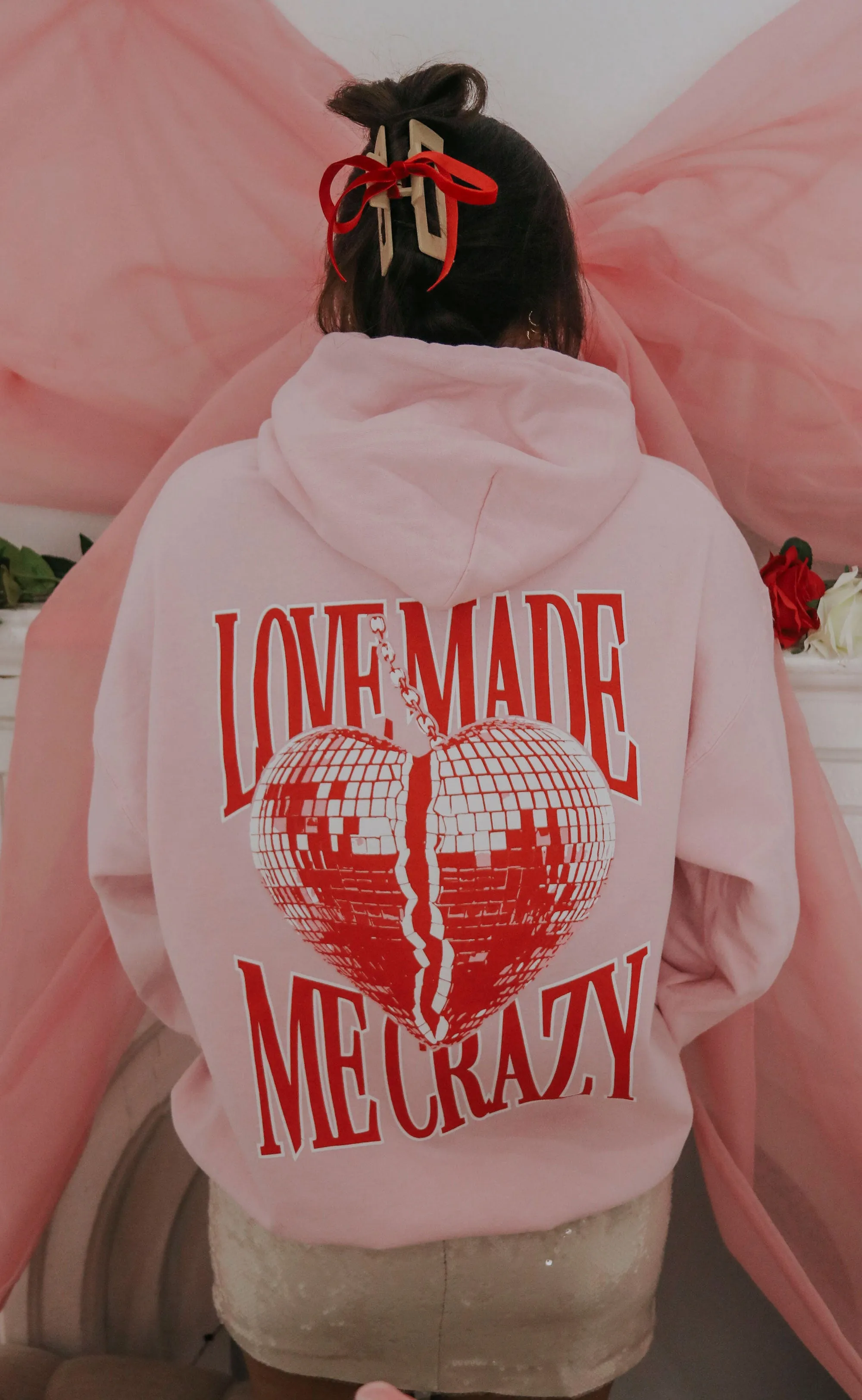 friday   saturday: love made me crazy hoodie