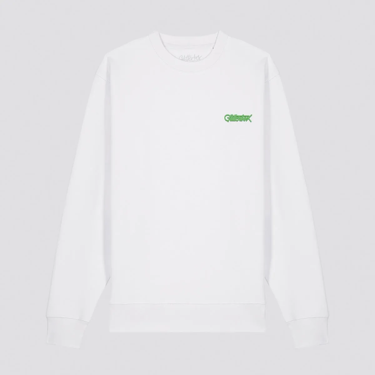 Glitterbox Green Back Fade Logo Sweatshirt