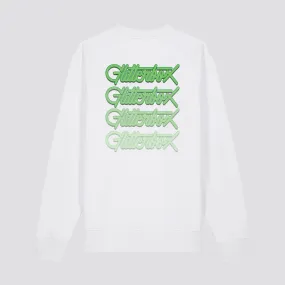 Glitterbox Green Back Fade Logo Sweatshirt