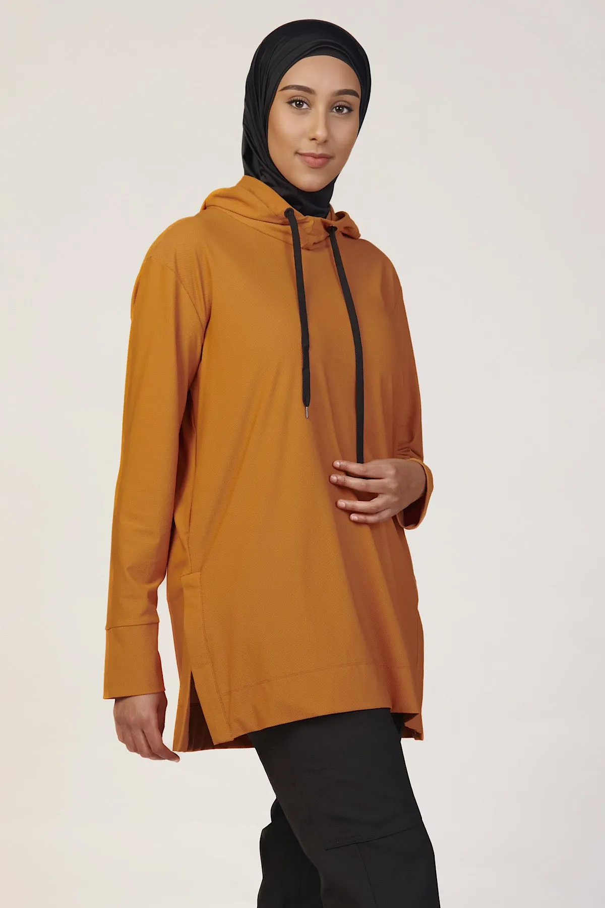 Hooded Classic Active Top - Sendona