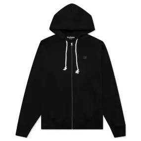 Hooded Zip Sweatshirt - Black