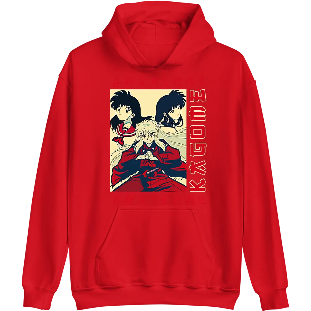 Kagome and Inuyasha Hoodie