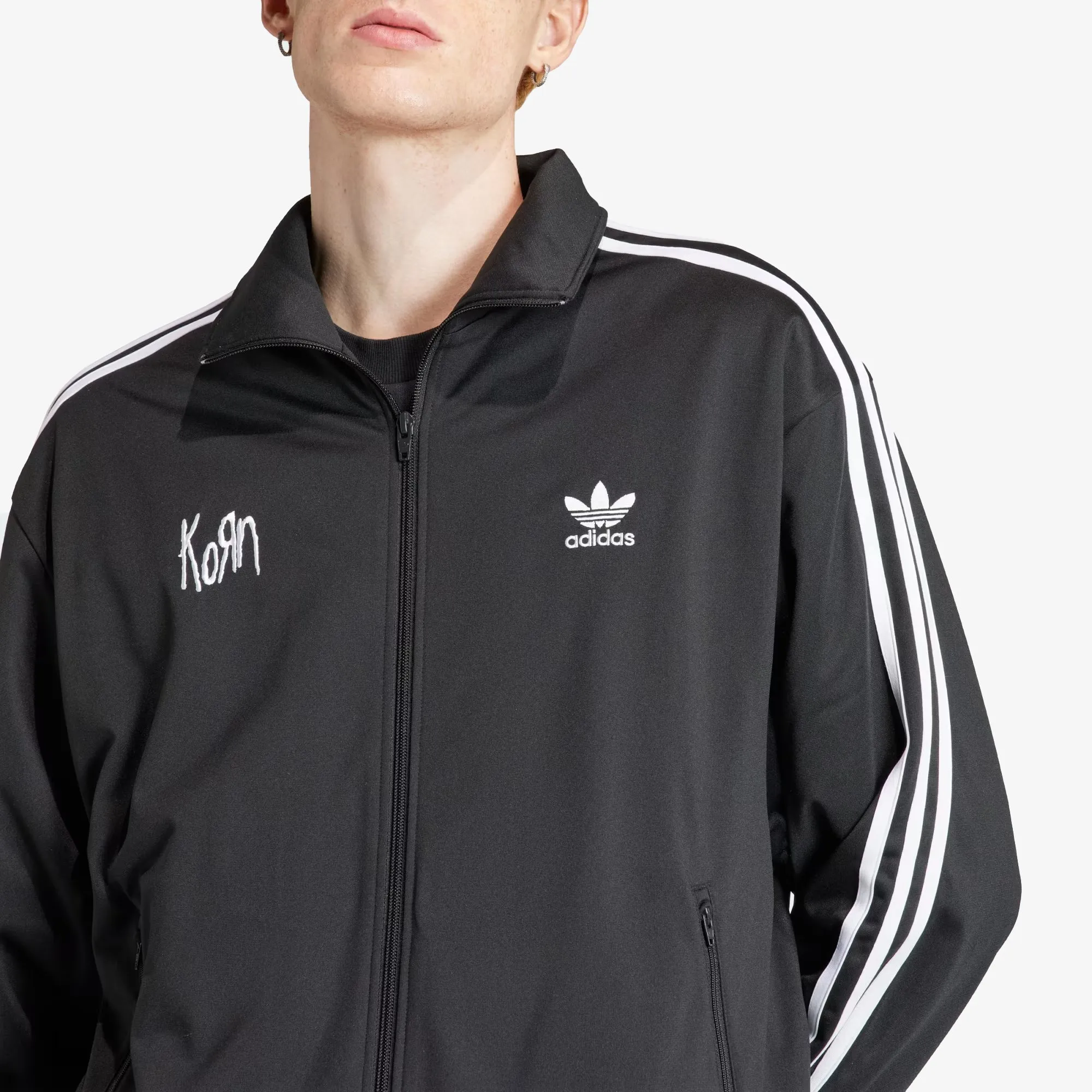 KORN TRACK TOP 'BLACK'